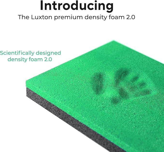 Luxton Home Premium Foam Massage Table Portable Foldable Massage Bed Height Adjustable, 72 Inches Long 27 Inches Wide Home Salon Spa Bed Tattoo Table with Accessories & Rolling Case, Easy Set Up