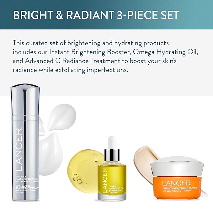 Lancer Skincare Bright & Radiant 3-Piece Glowing