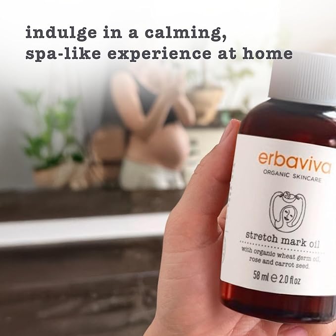 Erbaviva Stretch Mark Oil -Travel size 2 Fl Oz