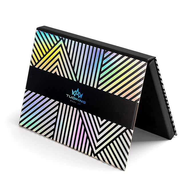 Makeup Magnetic Palette with Mirror and 20Pcs Metal