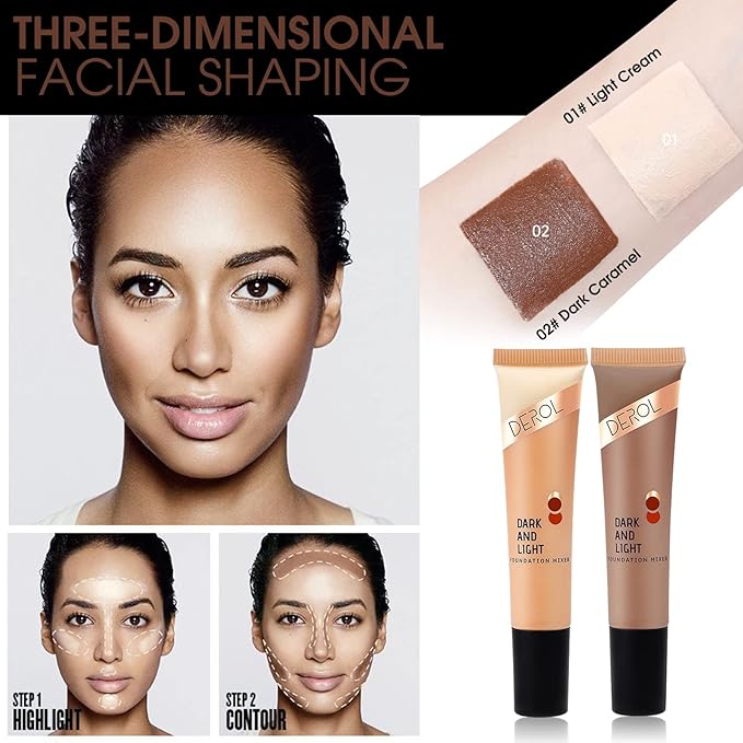 Dark Caramel Foundation Mixing Pigment for Adjusting Shade (Dark Caramel)
