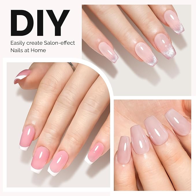 MelodySusie Short Ballerina X Nail Tips - 300Pcs Clear Acrylic, Half Matte Full Cover Press on Nails for DIY Extension & Salon Use,15 Sizes Pre-Shaped for Long-Lasting Manicure