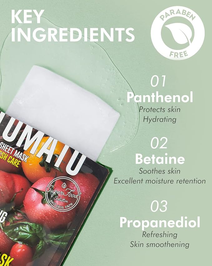 DERMAL Super Food Face Masks Skincare- 12 Pack Facial Sheet Mask for a Glowing Refreshing Skin- Moisturizing Sheet Masks for Face Enriched with Natural Ingredients for All Skin Types