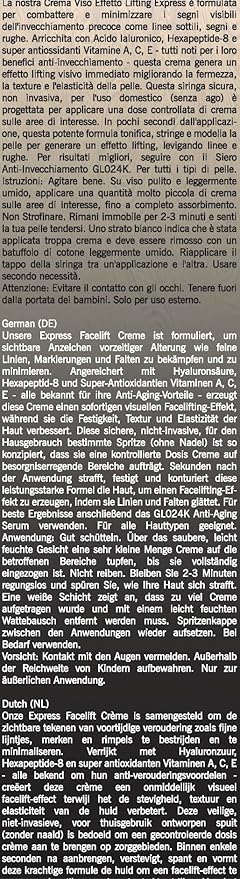 GLO24K Eye Care Set with our 24k Instant Facelift Cream & Eye Cream. For Your Eyes Only! Glow with GLO24K