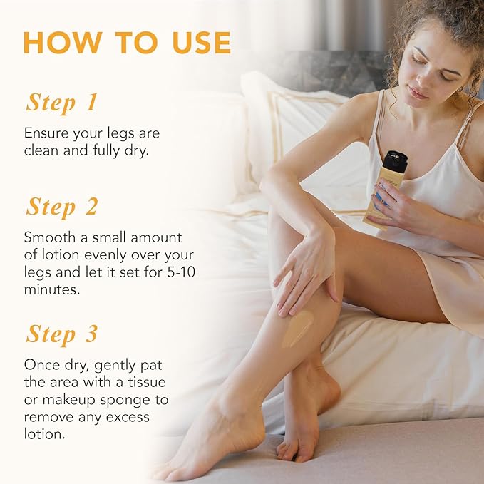 Leg Makeup Waterproof No Transfer, Tattoo Cover Up Makeup Waterproof, Leg Vein Cover up makeup for Varicose Veins, Long Last Body Foundation