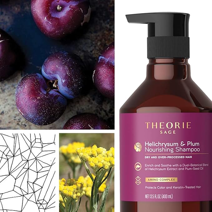 Theorie Helichrysum & Plum - Nourishing Conditioner - For Dry & Over Processed Hair, 800mL