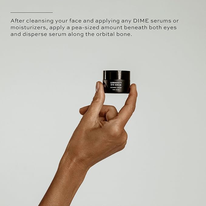 Dime beauty luminosity eye serum,