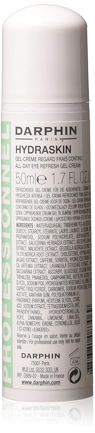 Darphin Hydraskin All-Day Eye Refresh Gel-Cream, Salon Size D889-02, 1.7 Ounce