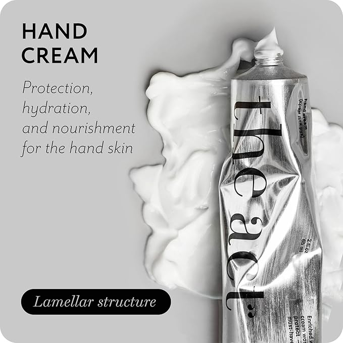 The Act Hand Cream for Women & Men, Lamellar Technology with Vitamins A & E for Deep Hydration and Anti-Aging, Moisturizing, Organic, Vegan (2 Fl Oz, Subtle Herbal)