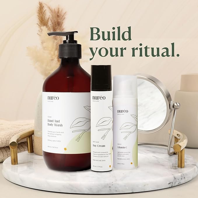 Luxe Marine Renewal Cream | Vegan Anti-Aging Moisturizer with Hyaluronic Acid & Marine Actives | Hydrating Face & Neck Cream for Mature Skin – 50ml