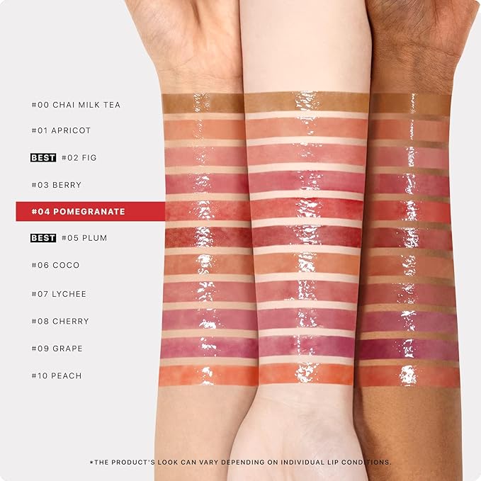 Nature Republic HONEY MELTING LIP (04 POMEGRANATE) SOFT LIP STICK, Hydrating Gloss, Moisturizing balms, Sheer tint, Shine & Glowy Finish, korean make up, Stocking Stuffers