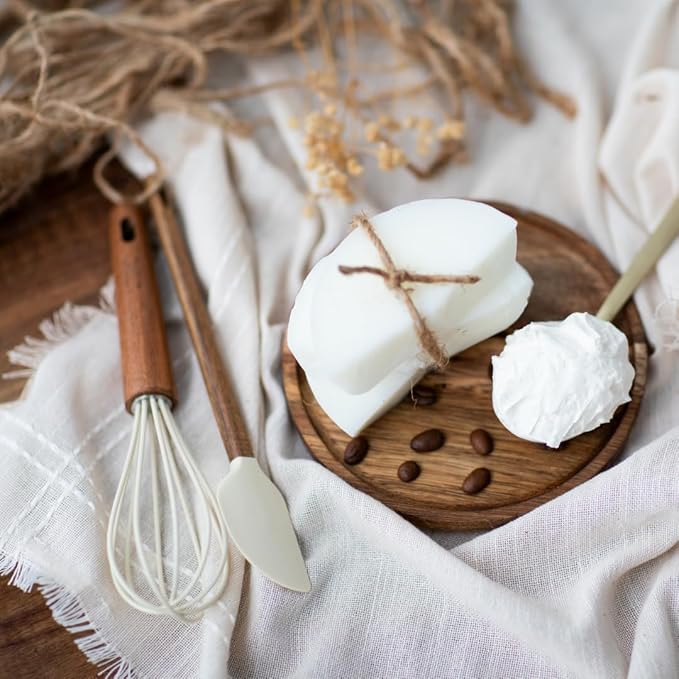 100% Grass-Fed Whipped Tallow Balm & Organic Jojoba Oil infused with Organic Madagascar Vanilla Beans/vanilla coffee: face & body moisturizer for dry, sensitive skin/eczema, (VANILLA LATTE)