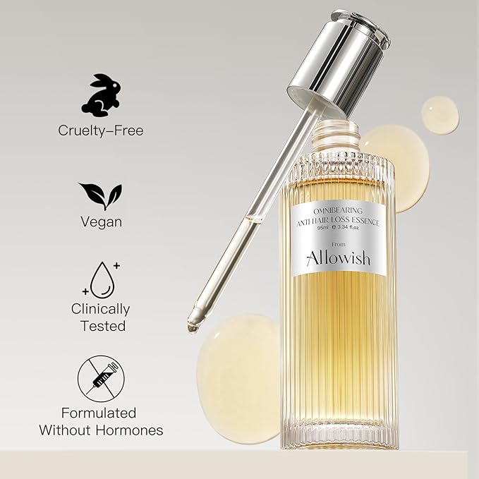 Hair Growth Serum 95 ml - Rosemary Hair Thickening Serum with Biotin, Caffeine for Hair Thinning & Shedding – Promotes Healthy Scalp, Fuller, Nourish, Strengthens Roots