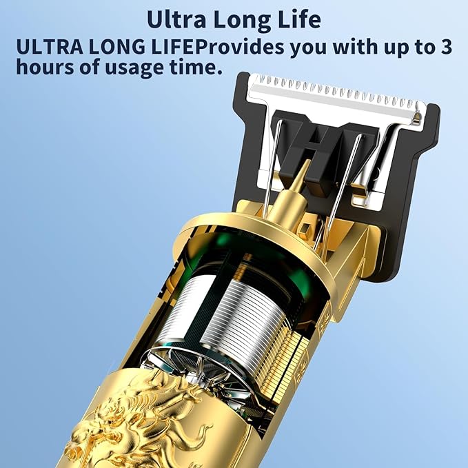 gunkill Hair Clippers-Cordless Rechargeable Hair