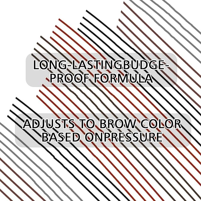 2PC Microblading Eyebrow Pencil Waterproof & Ultra-Fine Tip - Eyebrow Pen for Natural Hair-Like Strokes, Brow Pencil with Smudge-Proof Long Lasting Formula for All-Day Wear