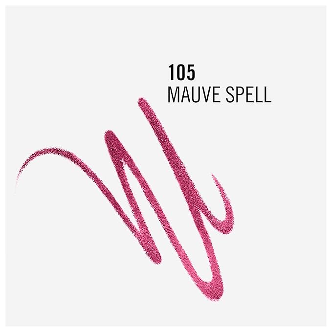 Lasting Finish Exaggerate Automatic Lip Liner, 105 Mauve Spell, Shelf Pack of 3