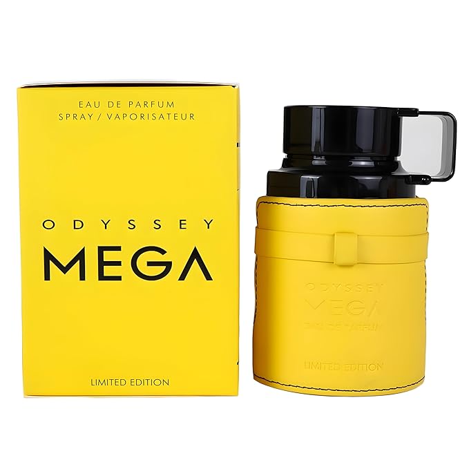 Armaf Odyssey Mega Limited Edition for Men Eau de Parfum Spray, 3.4 Ounce