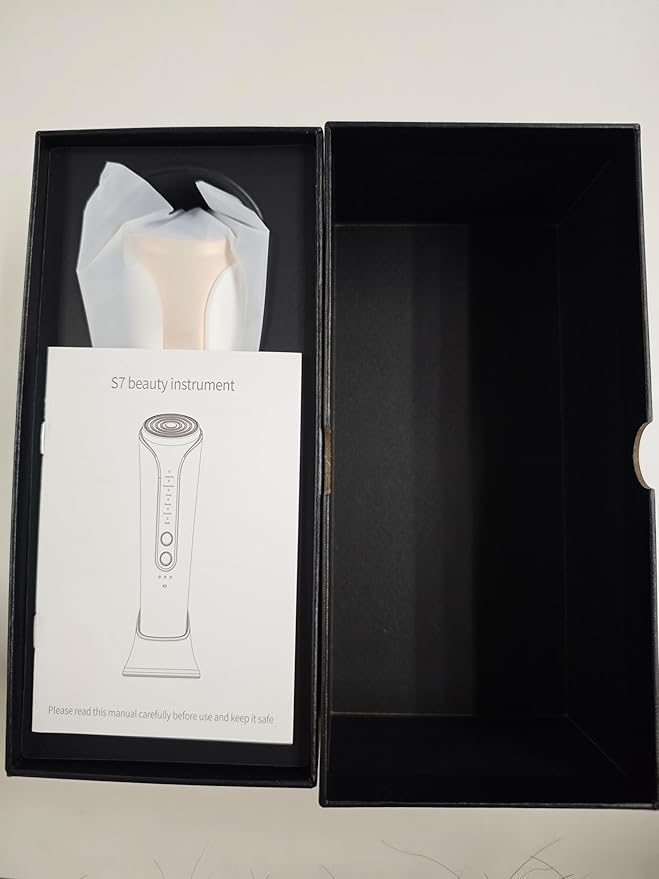 Skin Firming Facial Device, 6-in-1 Beauty Device for Home Use, 5-Level Skin Rejuvenation and Toning Tool for a Radiant Glow