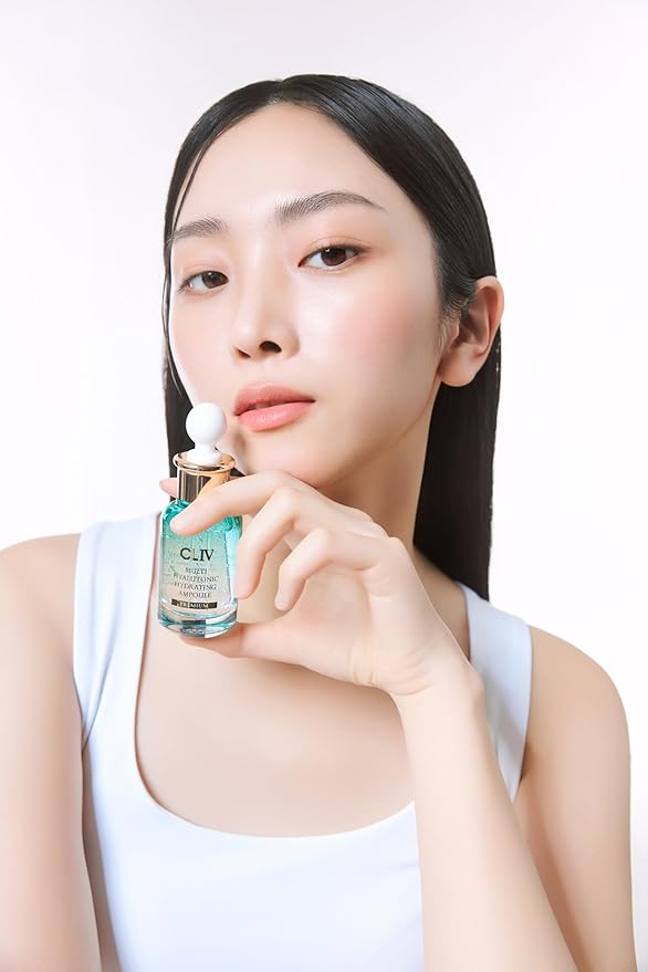 CLIV Multi Hyaluronic Hydrating Ampoule 30ml / 1.01 fl oz – Korean Skincare Nourishing Serum with 85% Hyaluronic Acid, 8-Layer Hydration Technology, Ceramides & Panthenol for Deep Moisture Care