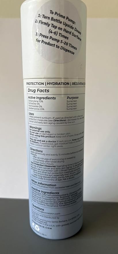 Sonrei Sea Clearly Hydrating Facial SPF 35 + Anti-aging Growth Factor Clear Sunscreen Gel & Primer | Broad Spectrum UV Protection | Water Resistant | Non-greasy - 1.7 Fl oz. (2-Pack)