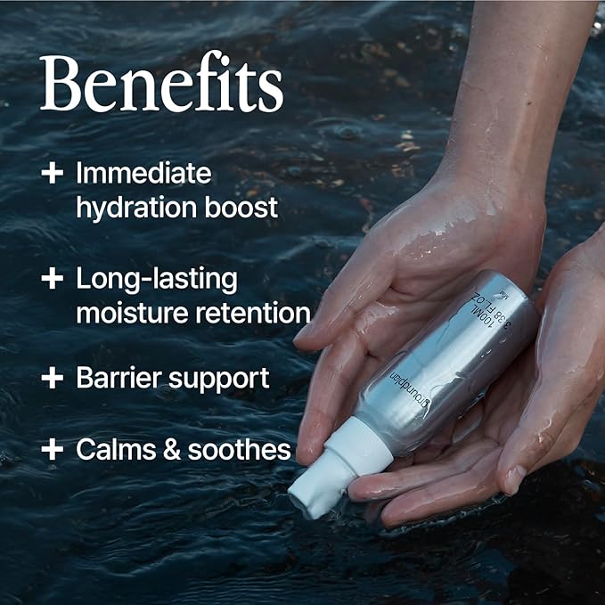 Silver Frost Mist - Facial Barrier Toner Spray with 80% Witch Hazel Water, Cica for Skin Barrier Repair, Recovery Mist for Sensitive Skin, Dewy Hydration, Korean Skin Care (3.38 fl oz)