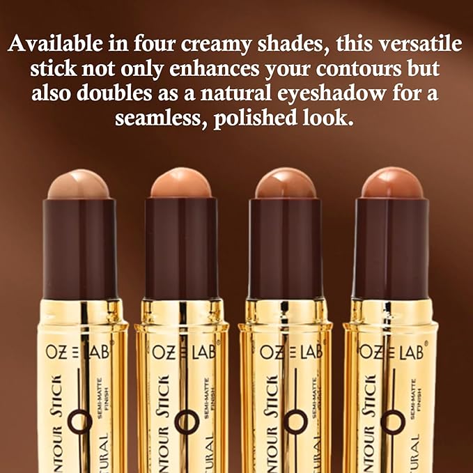 Beauty Shape of You Contour Stick – Multi-Use Creamy Formula for Contouring and Eyeshadow – Available in 4 Shades (04 - Tan To Dark, 8G / O.28 FL.OZ（pack of 1）)