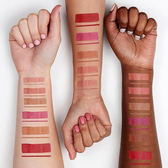 LANGMANNI 6 Matte Lipstick with 6 Lipliners Durable Makeup Set,Long-Lasting Non-Stick Cup Not Fade Waterproof Pigmented Velvet Lipgloss Kit Beauty Cosmetics Makeup Gift for Girls (#B)