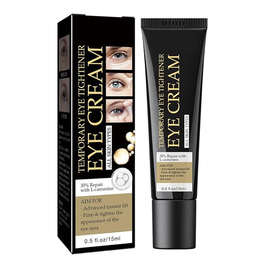 Temporary Eye Tightener Eye Cream, Instant Firmx Eye Cream Reduces Under Eye Bags and Wrinkles, Dark Circles Anti Aging Fine Lines, Firm Skin Under Your Eyes