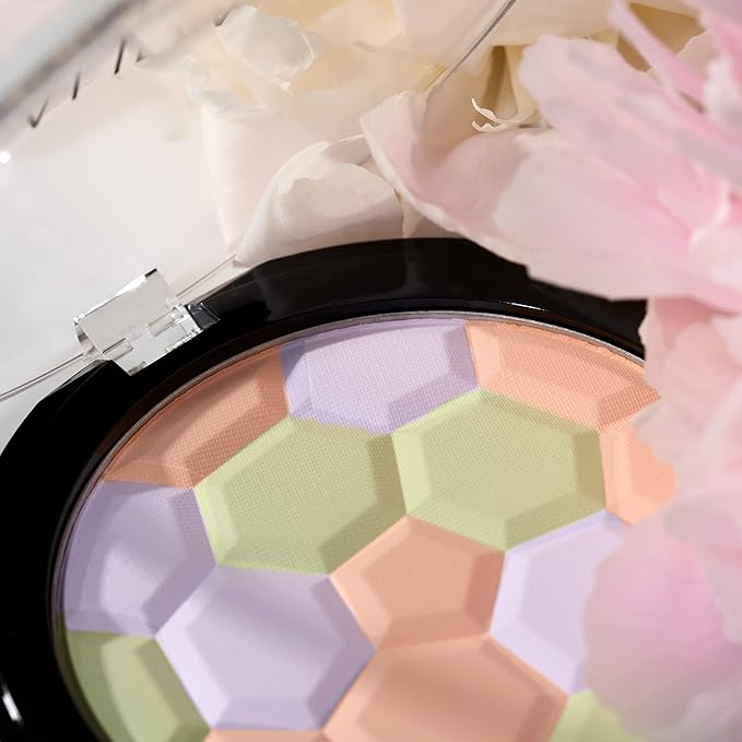 LAURA GELLER NEW YORK Filter Finish Pressed Neutralizing Setting Powder, Color Correcting For Even Tone, Universal