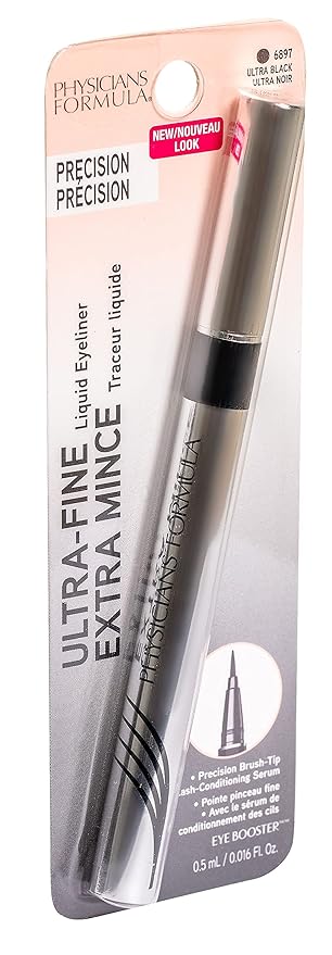 Physicians Formula Eye Booster, Lash-Enhancing 2-in-1 Eyeliner Serum, Dermatologist Approved, Hypoallergenic, Cruelty-Free & Vegan - Deep Brown