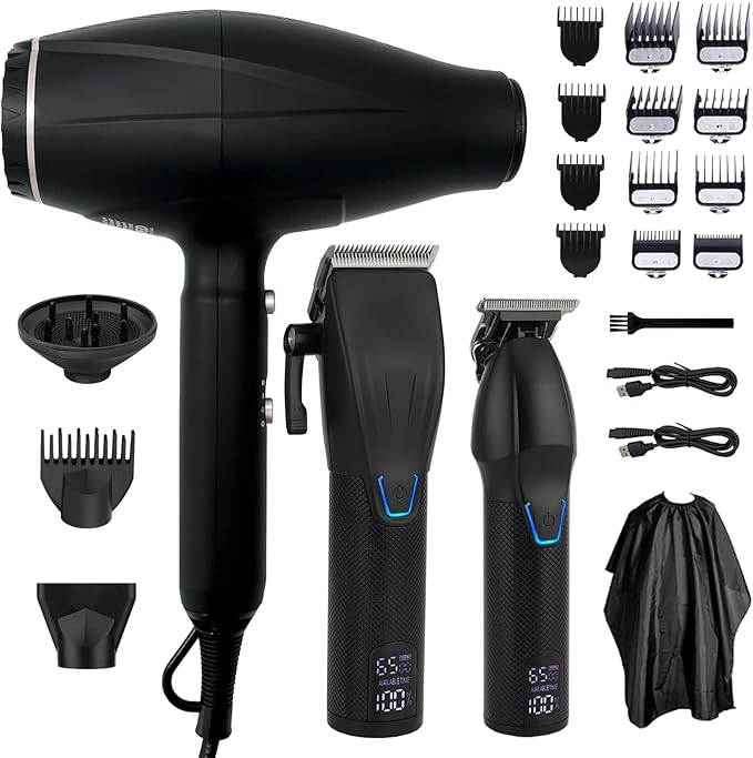 AMULISS Professional Hair Clippers and