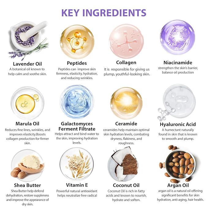 Face Sheet Masks Pack, 55 Pcs Skin Care Kit, Spa Kit Gift for Women, Real Deep Hydrogel Collagen Mask, Hyaluronic Acid Face Serum, Clay Mask, Gel Eye Mask, Lip Gloss, Christmas, Birthday, Anniversary