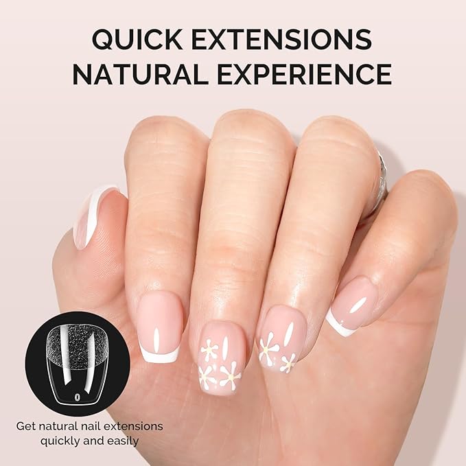 MelodySusie Extra Short Ballerina X Nail Tips - 300Pcs Clear Acrylic, Half Matte Full Cover Press on Nails for DIY Extension & Salon Use,15 Sizes Pre-Shaped for Long-Lasting Manicure