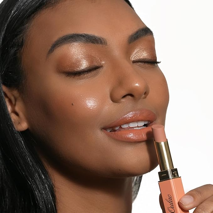 Oulac Hydrating Lipstick Set For Women Plum Brown Lipsticks High Impact Lipcolor Tinted Lip Balm, Nourishing, Satin Finish, Moisturizing Creamy Formula, Vegan Gluten Free 05+06+08(SET 2)