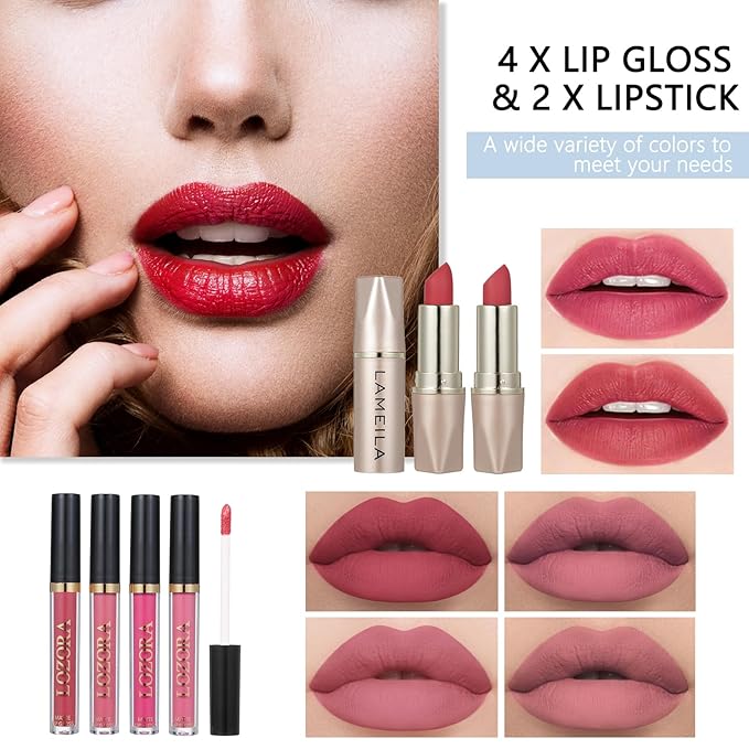 Makeup Kit Full Kit for Women Makeup Kit Full Kit for Teenagers Eyeshadow Palette Lip Gloss Foundation Mascara Eyeliner Cosmetic Brushes Cosmetic Bag etc. (20Middle)