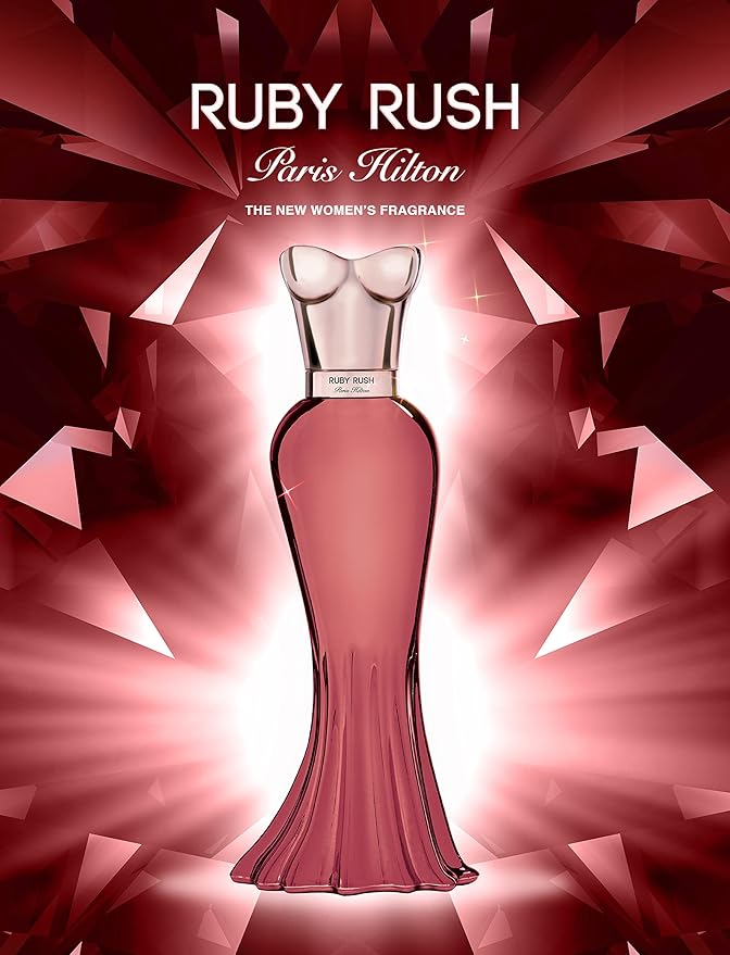 Paris Hilton Ruby Rush EDP Spray Women 3.4 oz