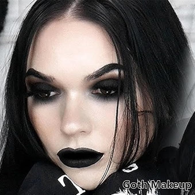 Go Ho Black Gel Eyeliner Stick,Waterproof Eye Cream for Women,Cat Eye Smokey Eyeshadow Stick Crayon,Goth Halloween Makeup,delineador de ojos contra el agua