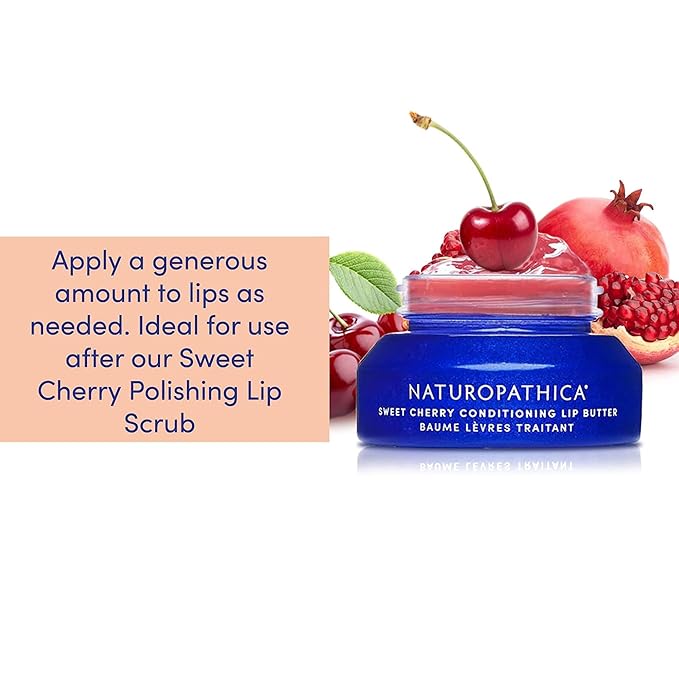 Naturopathica Sweet Cherry Conditioning Lip Butter, oz