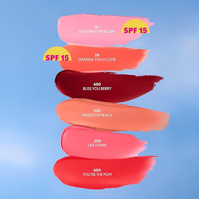 COVERGIRL Clean Fresh Tinted Lip Balm SPF 15-20 - Orange You A Cutie, with Mineral Sunscreen, Moisturizing, Vegan Formula, 0.14oz