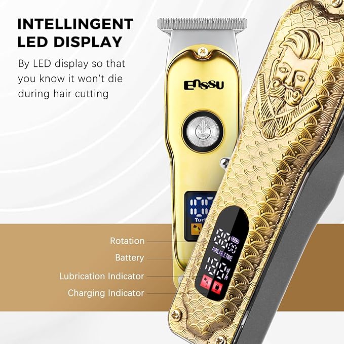 ENSSU Professional Hair Clippers for