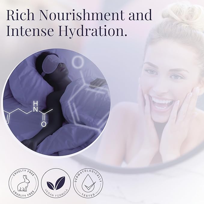 Monat Night Heaven Crème – Intensive Hydrating Moisturizer for Face – Nighttime Repair Cream for Plump & Youthful Skin – Anti Aging Night Cream – Natural Night Cream with Shea Butter & Avocado Oil