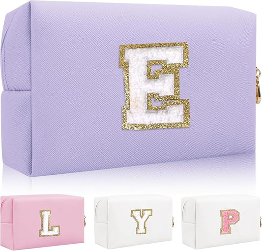 Personalized initial letter patch makeup