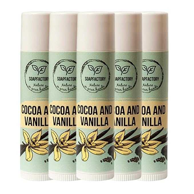 SoapFactory Natural Vanilla Lip Balm