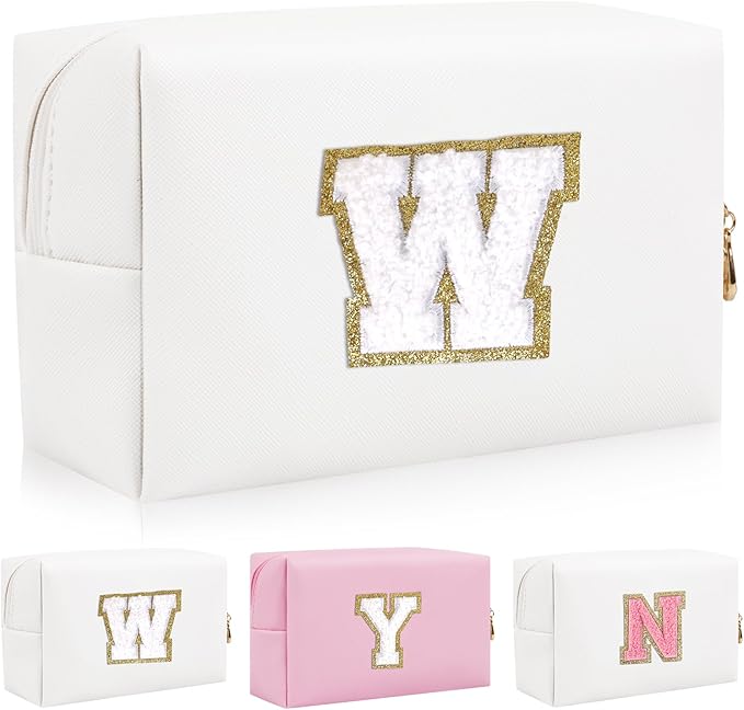 Personalized initial letter patch makeup