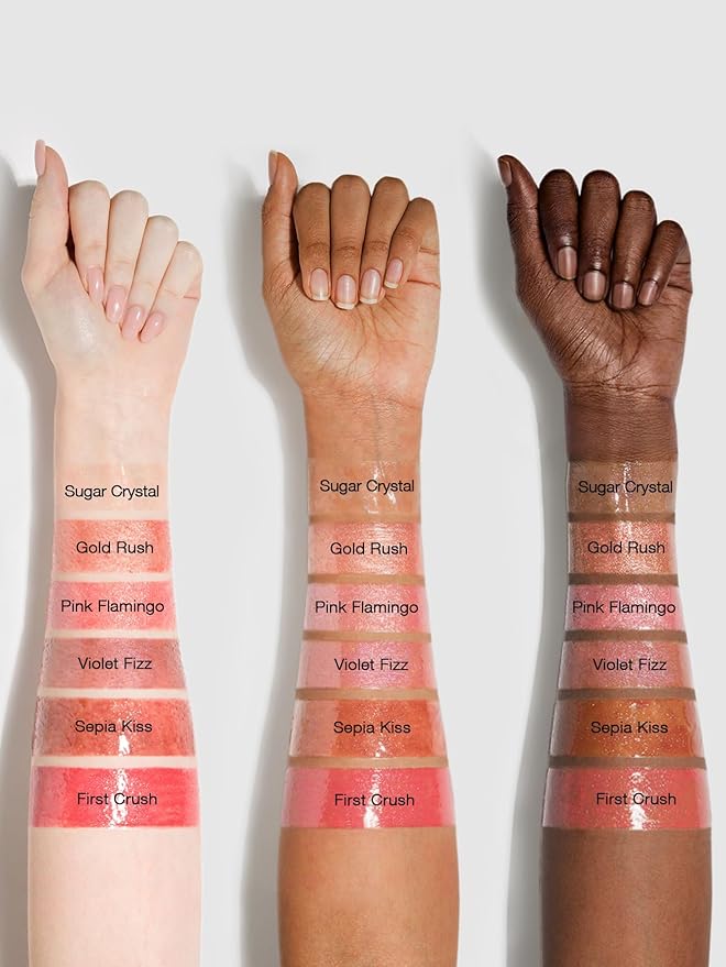 SHEGLAM Pout-Perfect Moisturizing Solid Lip Gloss Shimmer Lip Plumper - Gold Rush