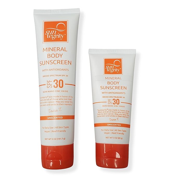 Suntegrity UNSCENTED Mineral Sunscreen For Body - 5 oz.