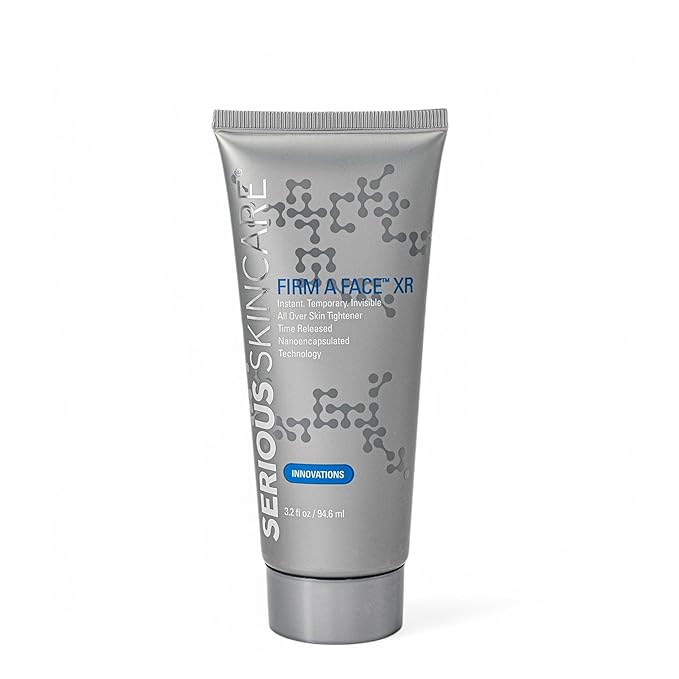 Serious Skincare Firm A Face XR - Instant Temporary Skin Tightener - Invisible Lift for Face and Neck with Retinol - Anti-Aging to Reduce the Look of Fine Lines, Wrinkles and Large Pores - 3.2 Fl Oz