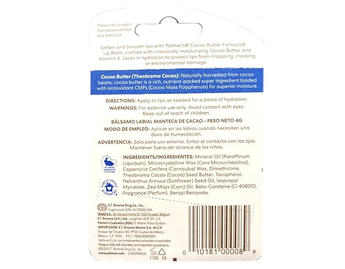 Palmer's Cocoa Butter Formula Moisturizing Lip oz