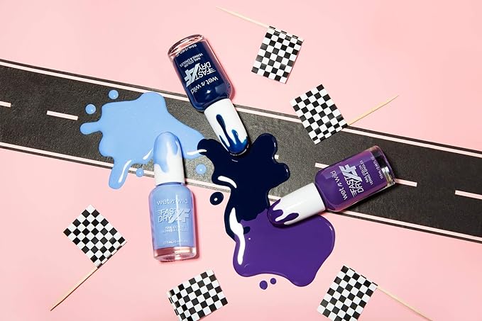 wet n wild Fast Dry AF Nail Polish, Quick 40 Second Dry Time, Long Lasting High-Shine - Married Into Royalty