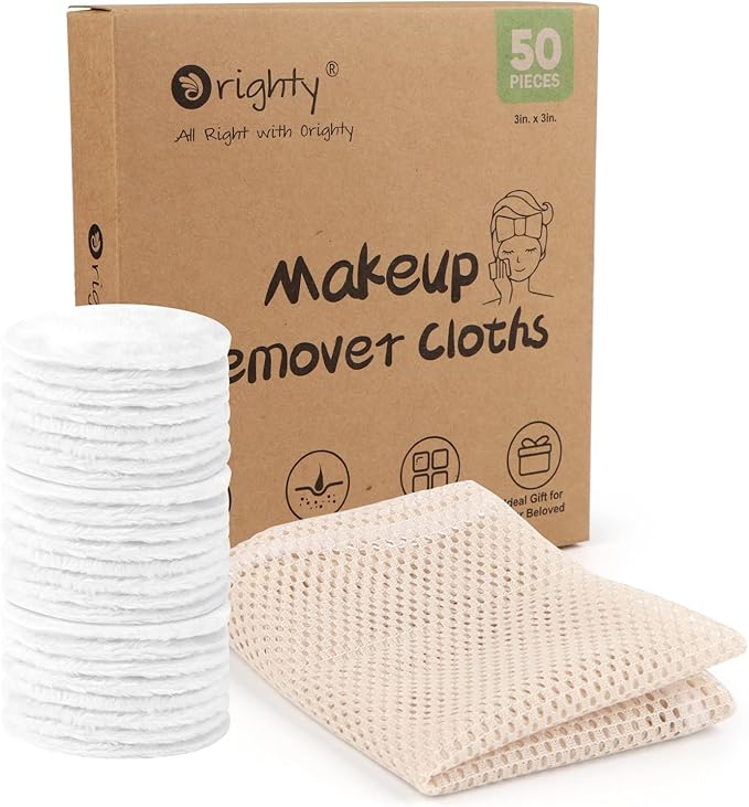 Orighty microfiber makeup remover pads